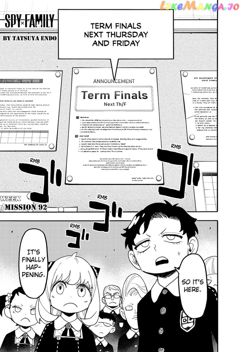 Read Spy X Family Manga Online