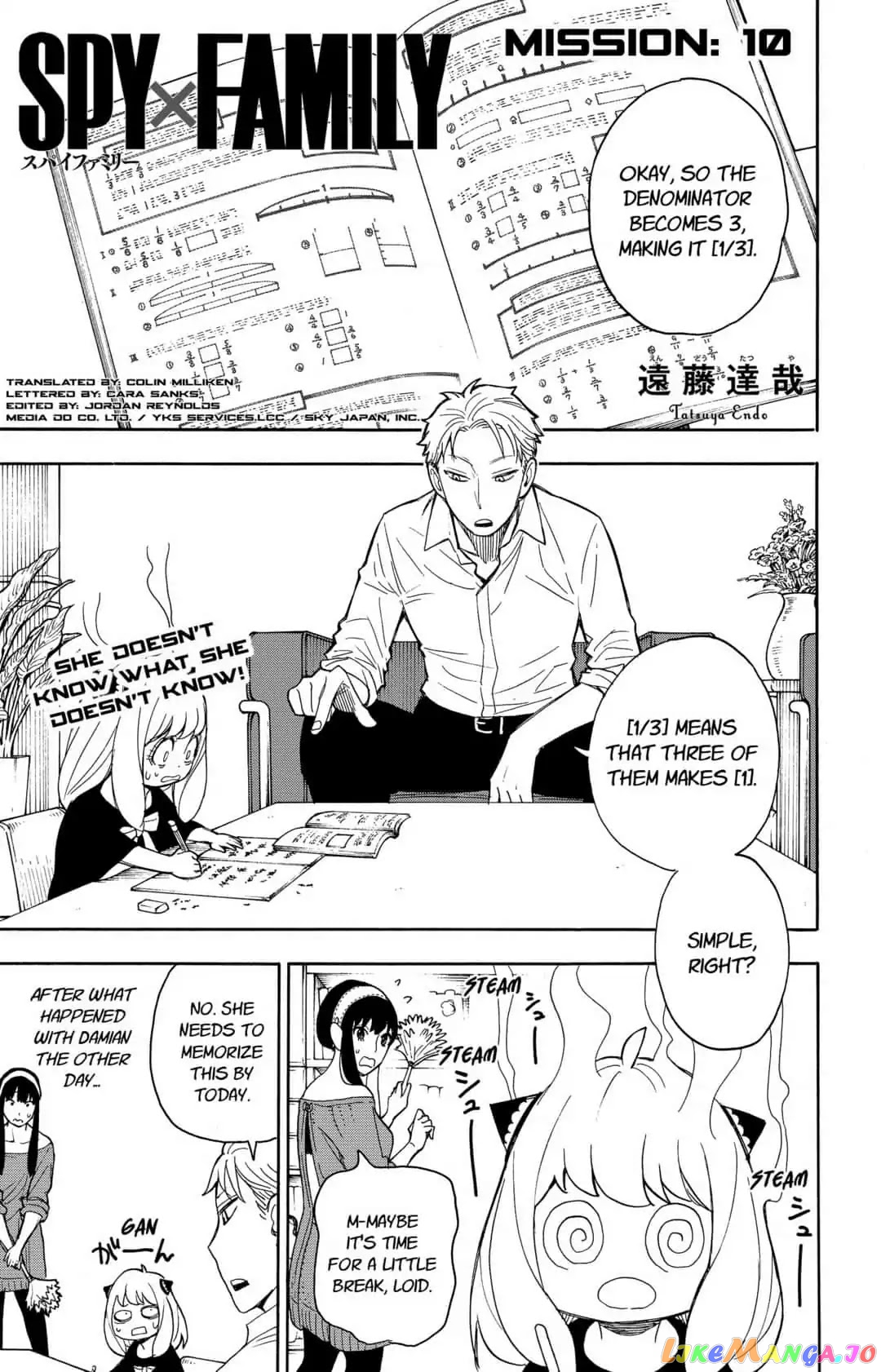 Read Spy X Family Manga Online