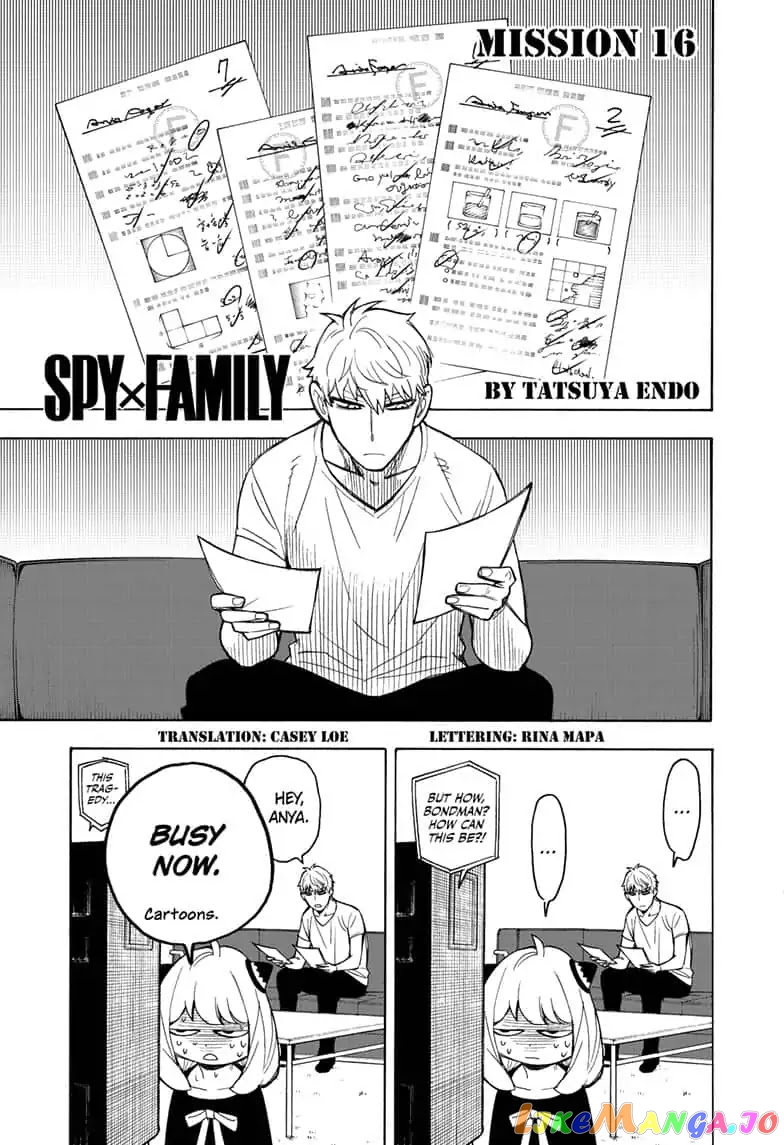 Read Spy X Family Manga Online
