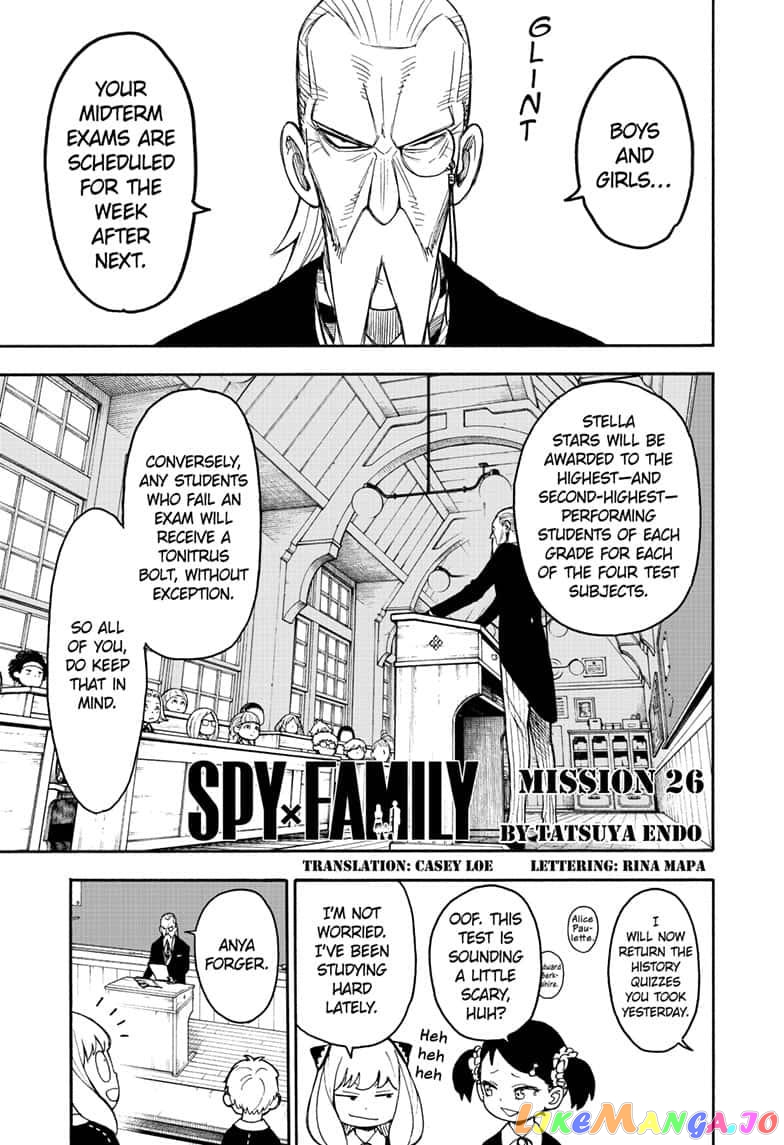 Read Spy X Family Manga Online
