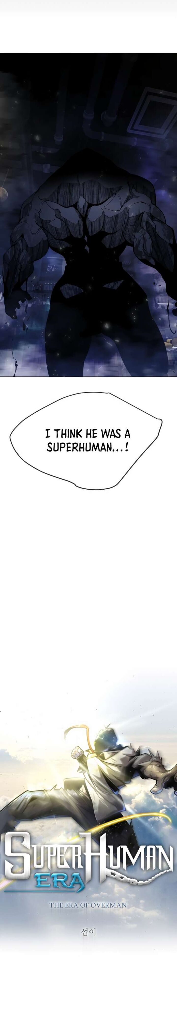 Read Superhuman Era Manga Online