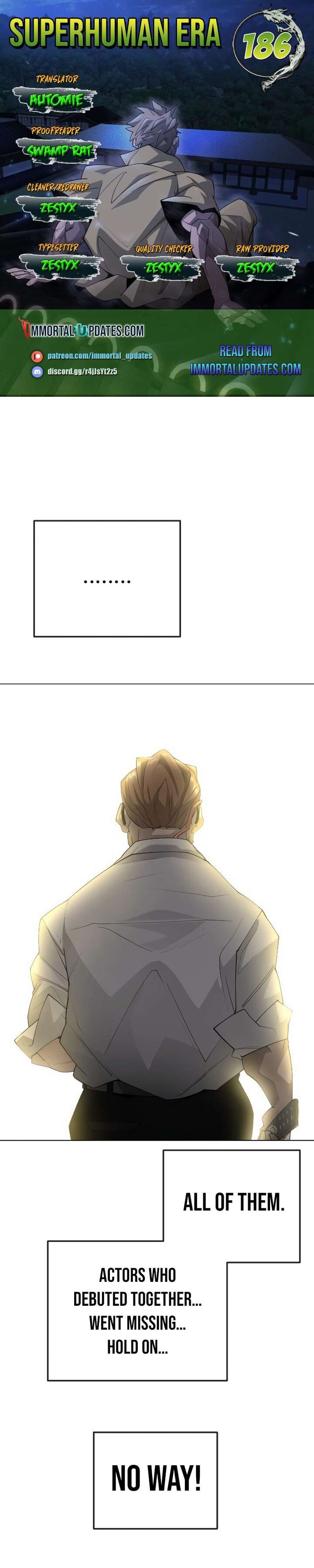 Read Superhuman Era Manga Online