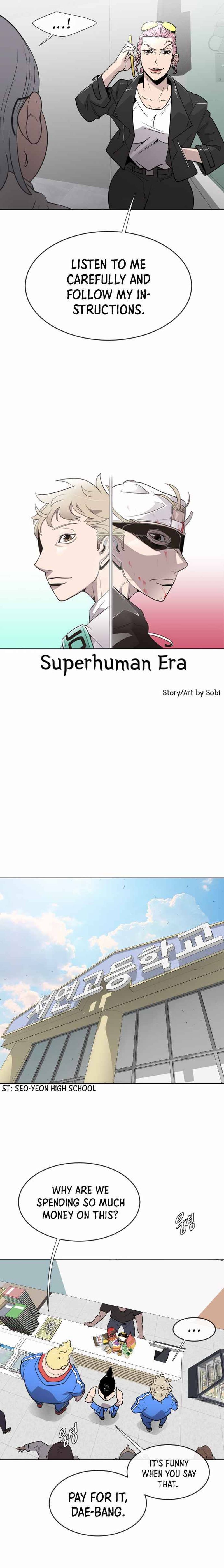 Read Superhuman Era Manga Online