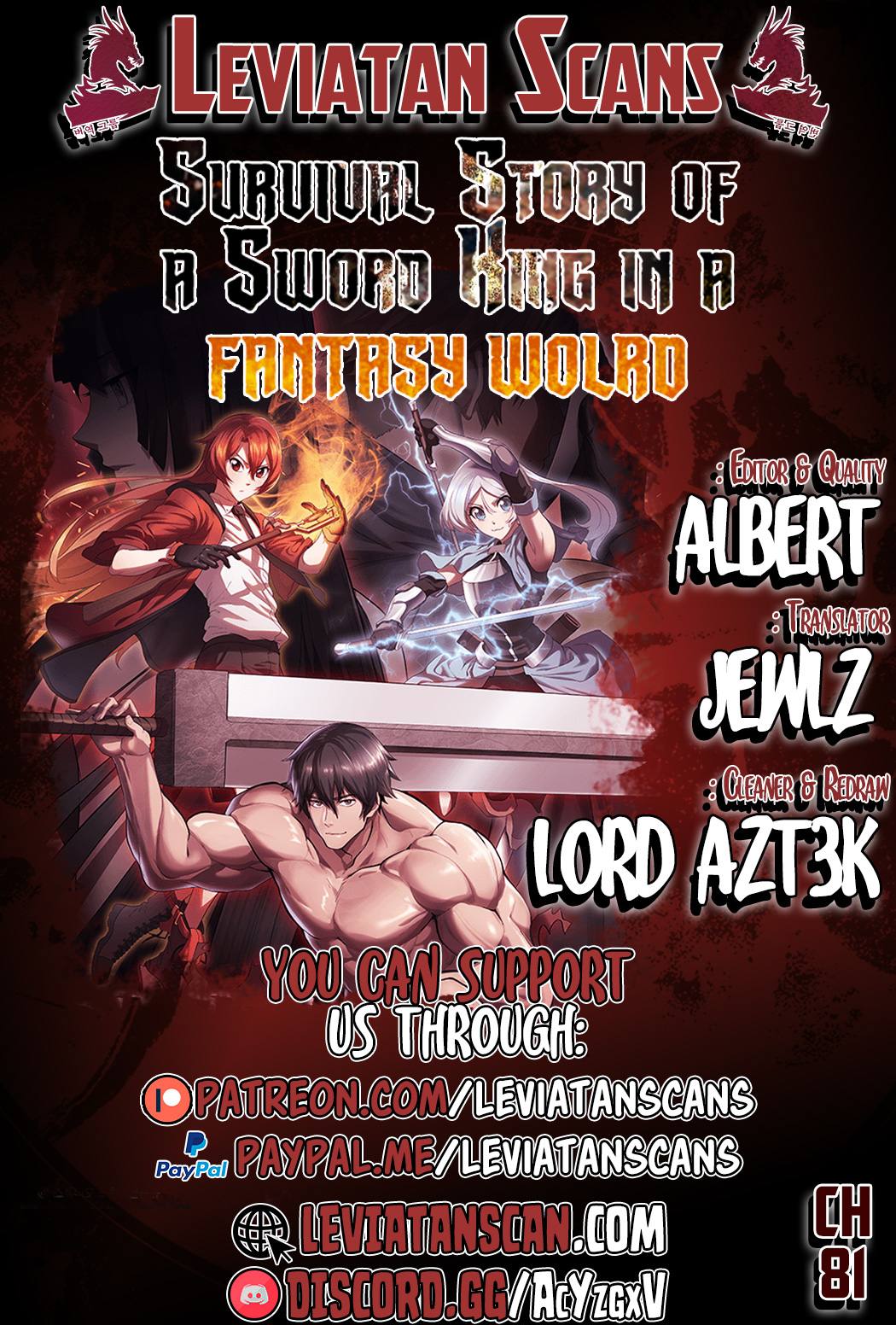 Read Survival Story of a Sword King in a Fantasy World Manga Online