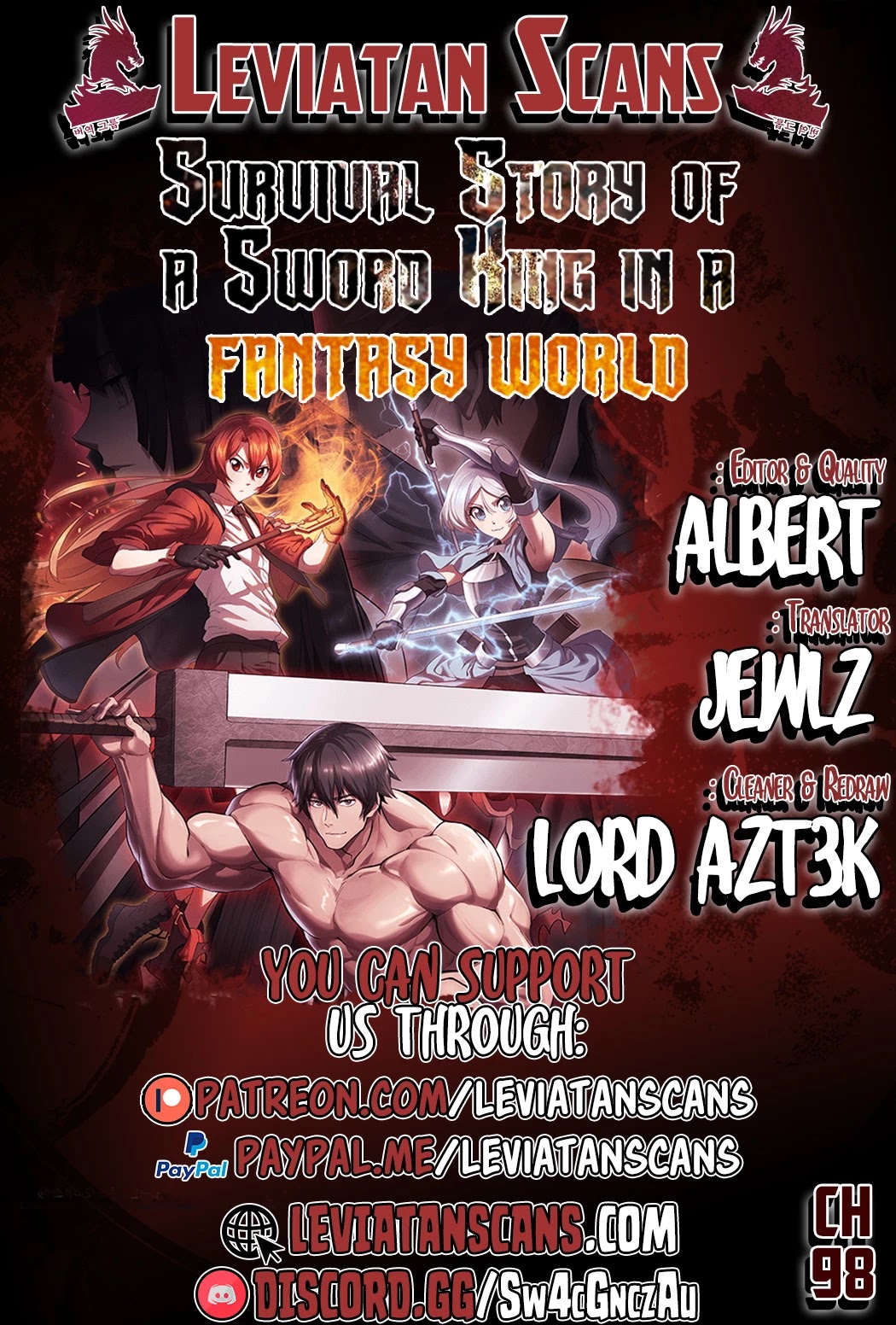 Read Survival Story of a Sword King in a Fantasy World Manga Online