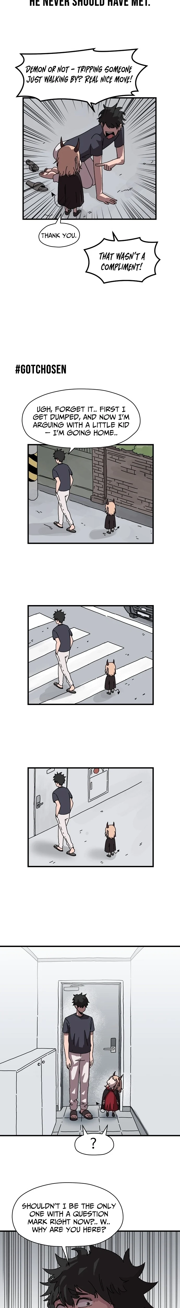 Read Temporarily Fostering a Demon! Manga Online