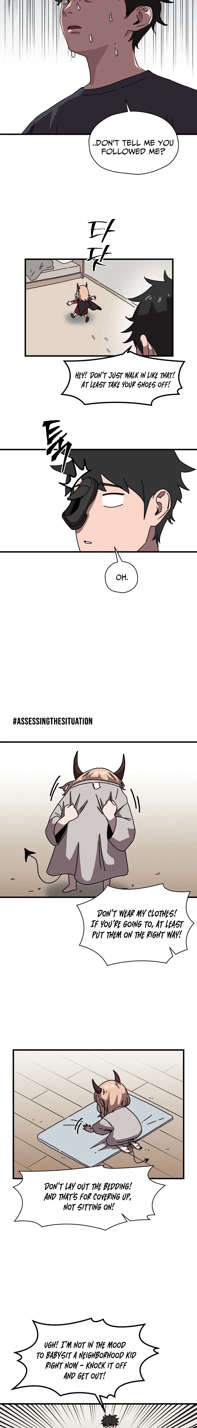 Read Temporarily Fostering a Demon! Manga Online
