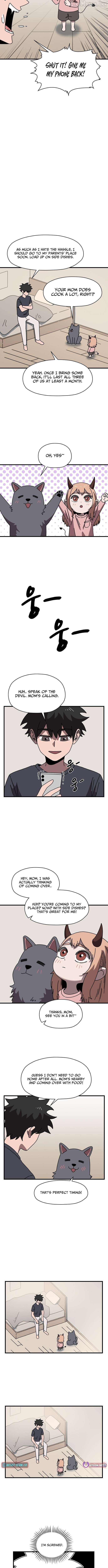 Read Temporarily Fostering a Demon! Manga Online
