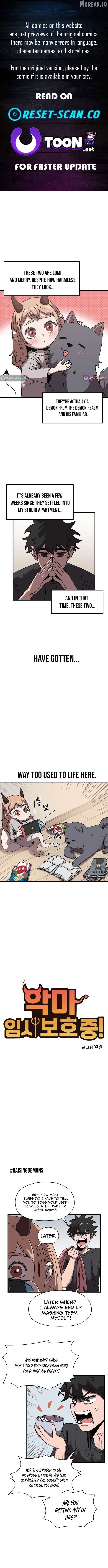 Read Temporarily Fostering a Demon! Manga Online