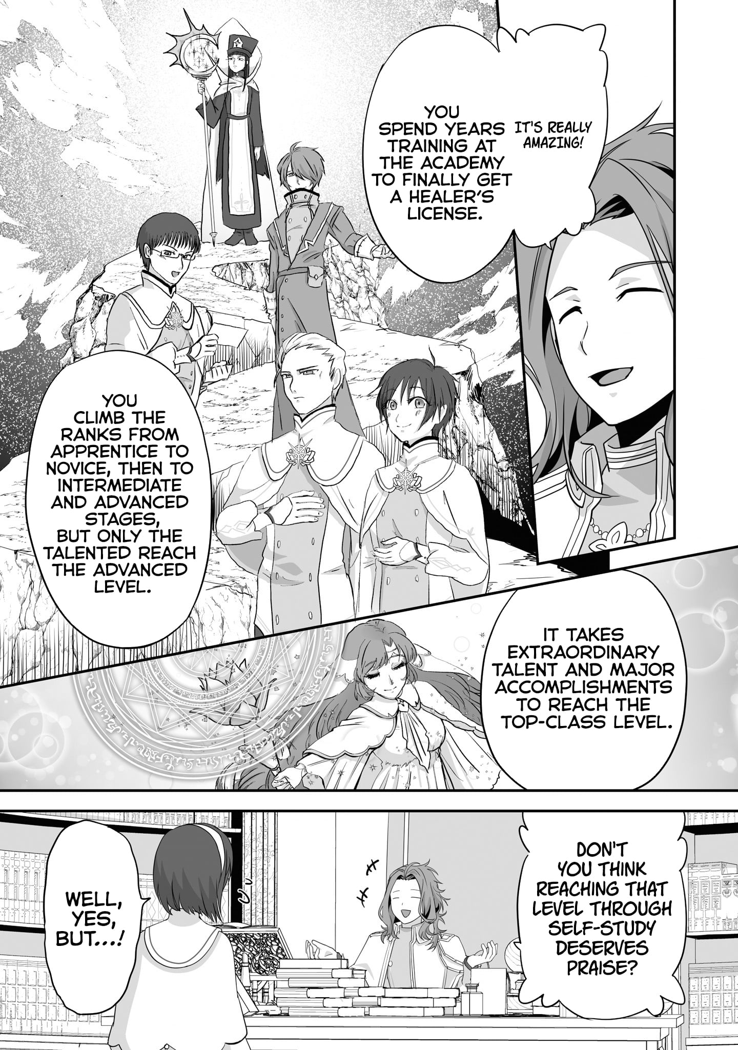 Read The Brilliant Healer’s New Life in the Shadows Manga Online