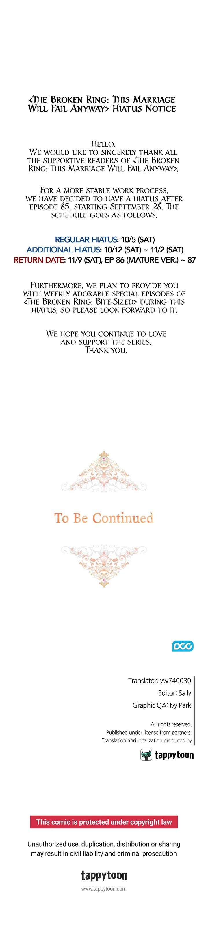 Read The Broken Ring This Marriage Will Fail Anyway Manga Online