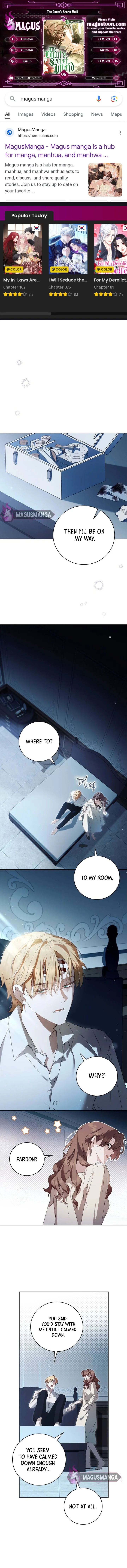 Read The Count’s Secret Maid  Manga Online