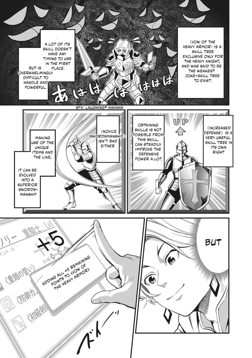 Read The Exiled Reincarnated Heavy Knight Is Unrivaled in Game Knowledge Manga Online