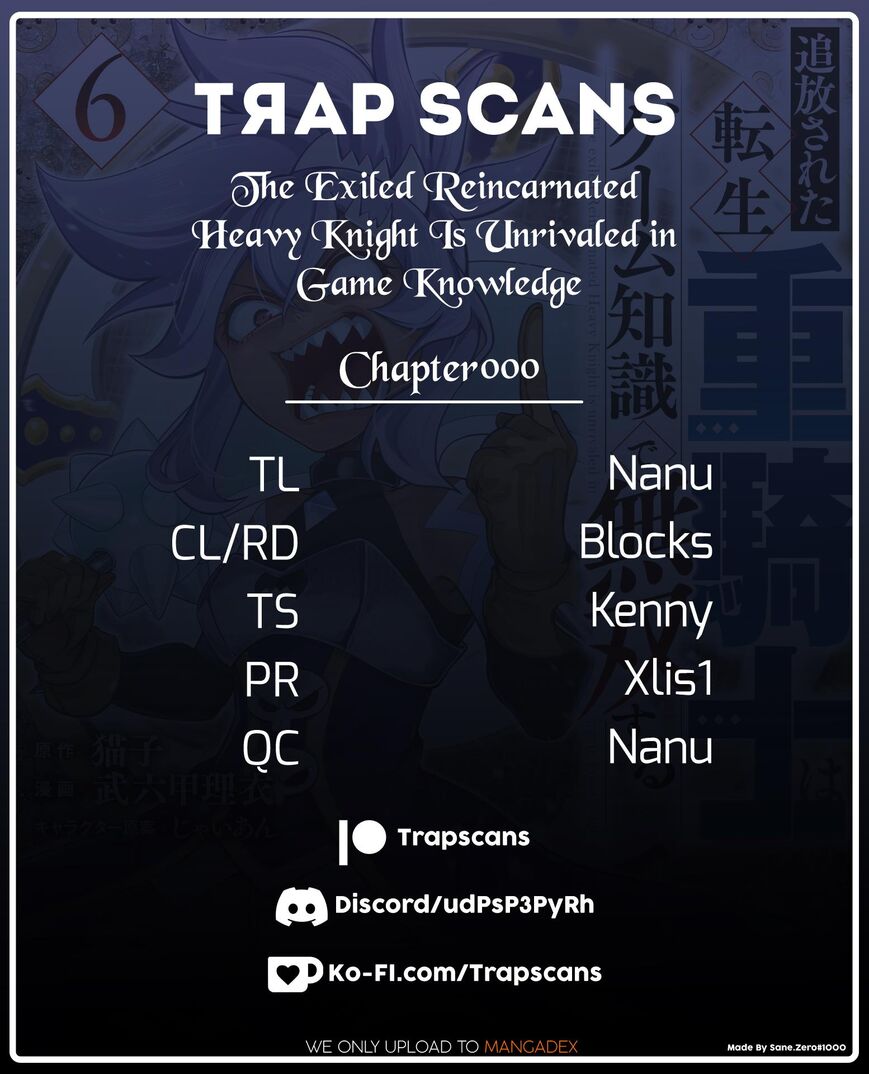 Read The Exiled Reincarnated Heavy Knight Is Unrivaled in Game Knowledge Manga Online