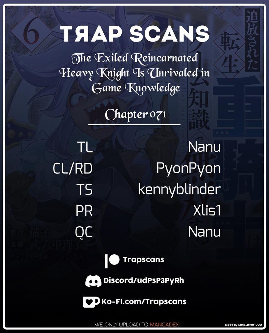 Read The Exiled Reincarnated Heavy Knight Is Unrivaled in Game Knowledge Manga Online