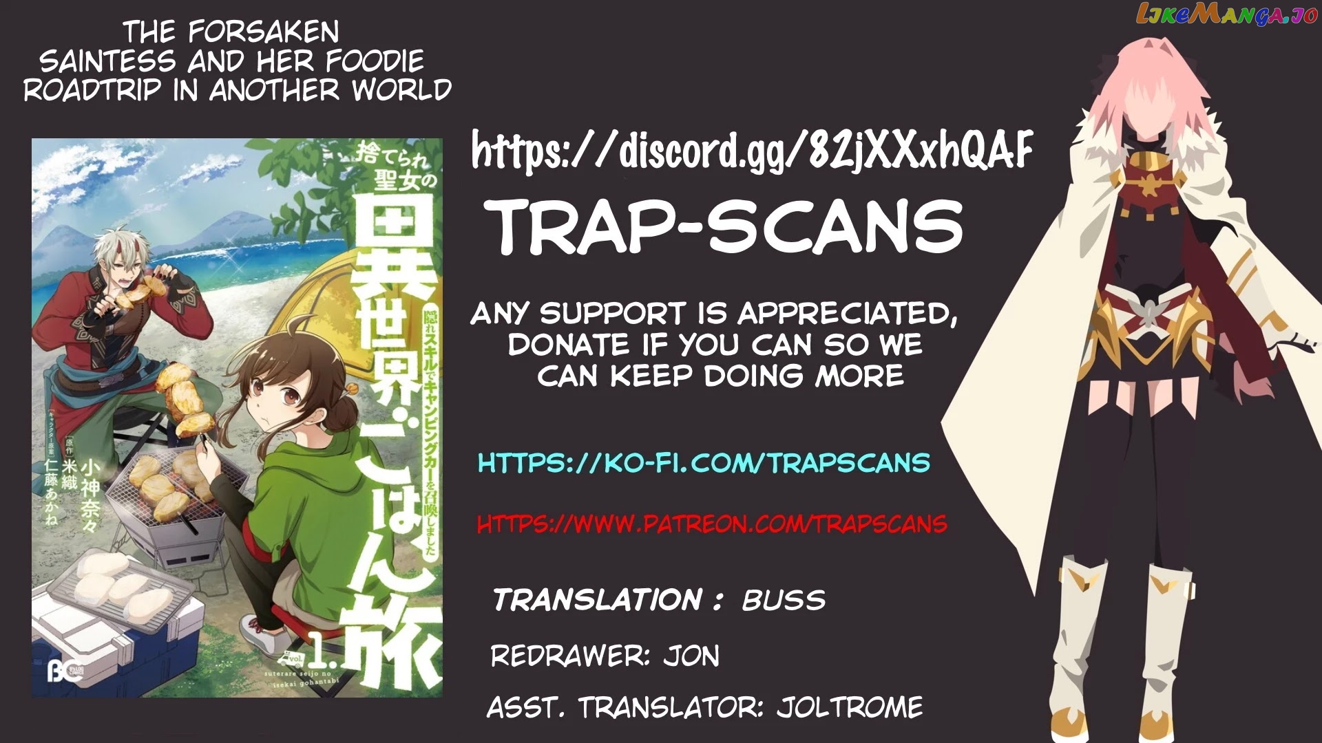 Read The Forsaken Saintess And Her Foodie Roadtrip In Another World Manga Online