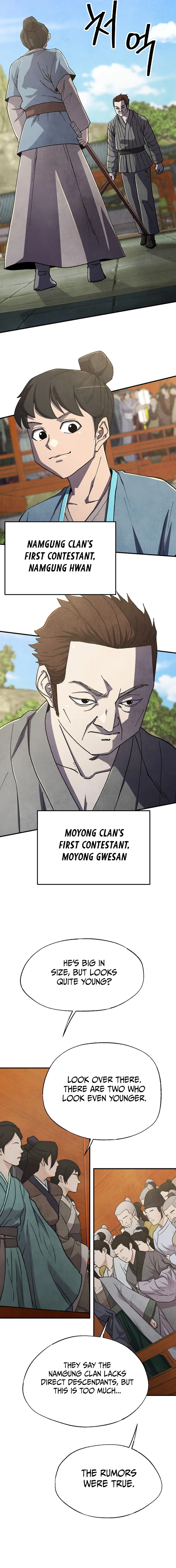 Read The Genius Grandson of Namgung Clan Manga Online