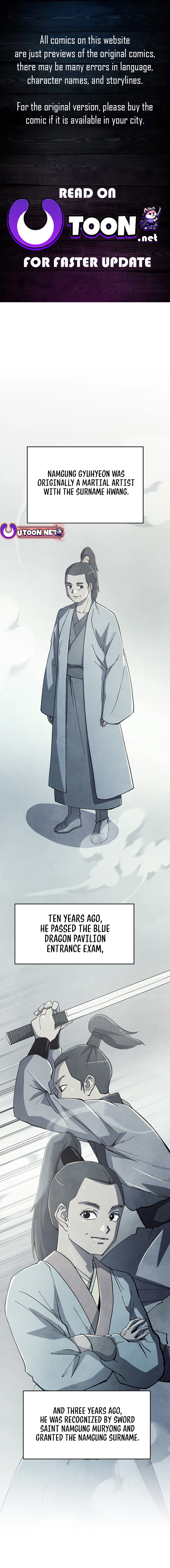 Read The Genius Grandson of Namgung Clan Manga Online