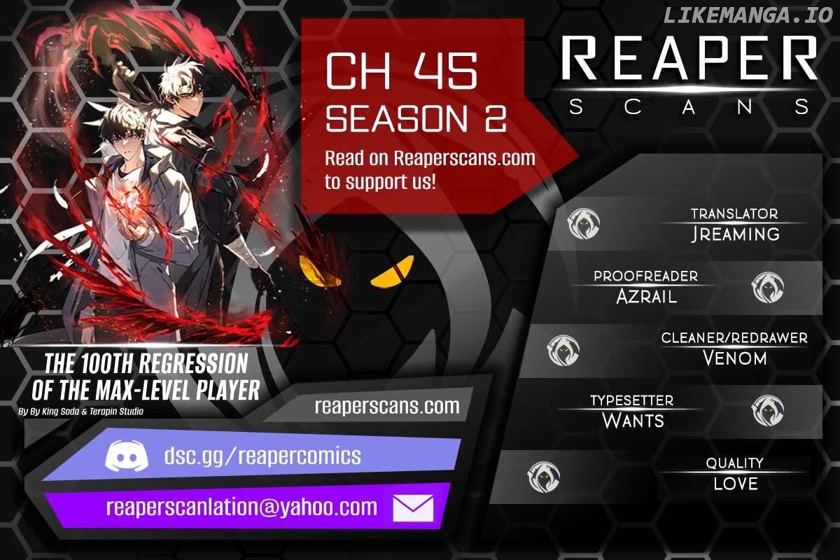 Read The Max-Level Player’s 100th Regression Manga Online