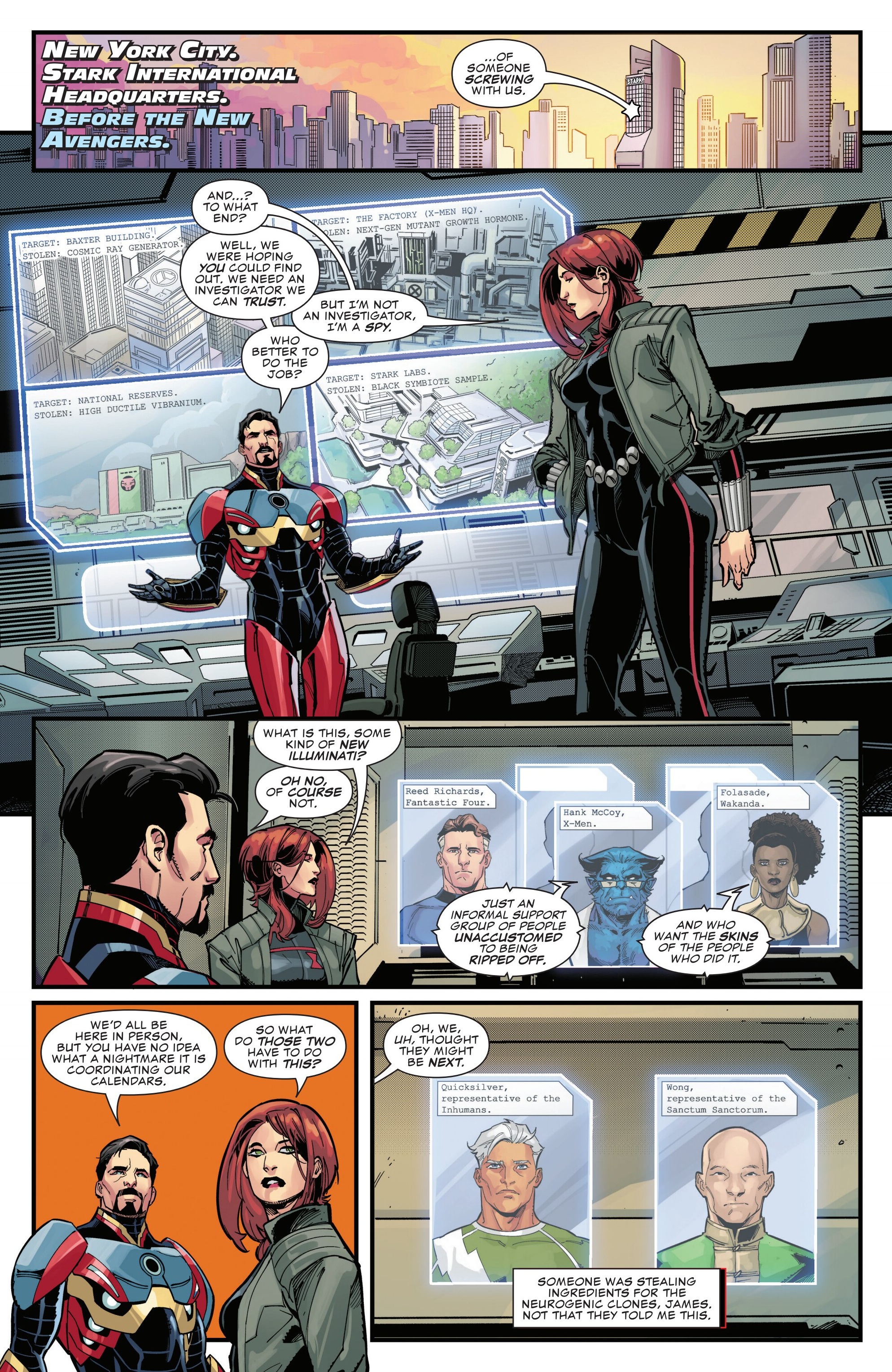 Read The New Avengers (2025) Manga Online