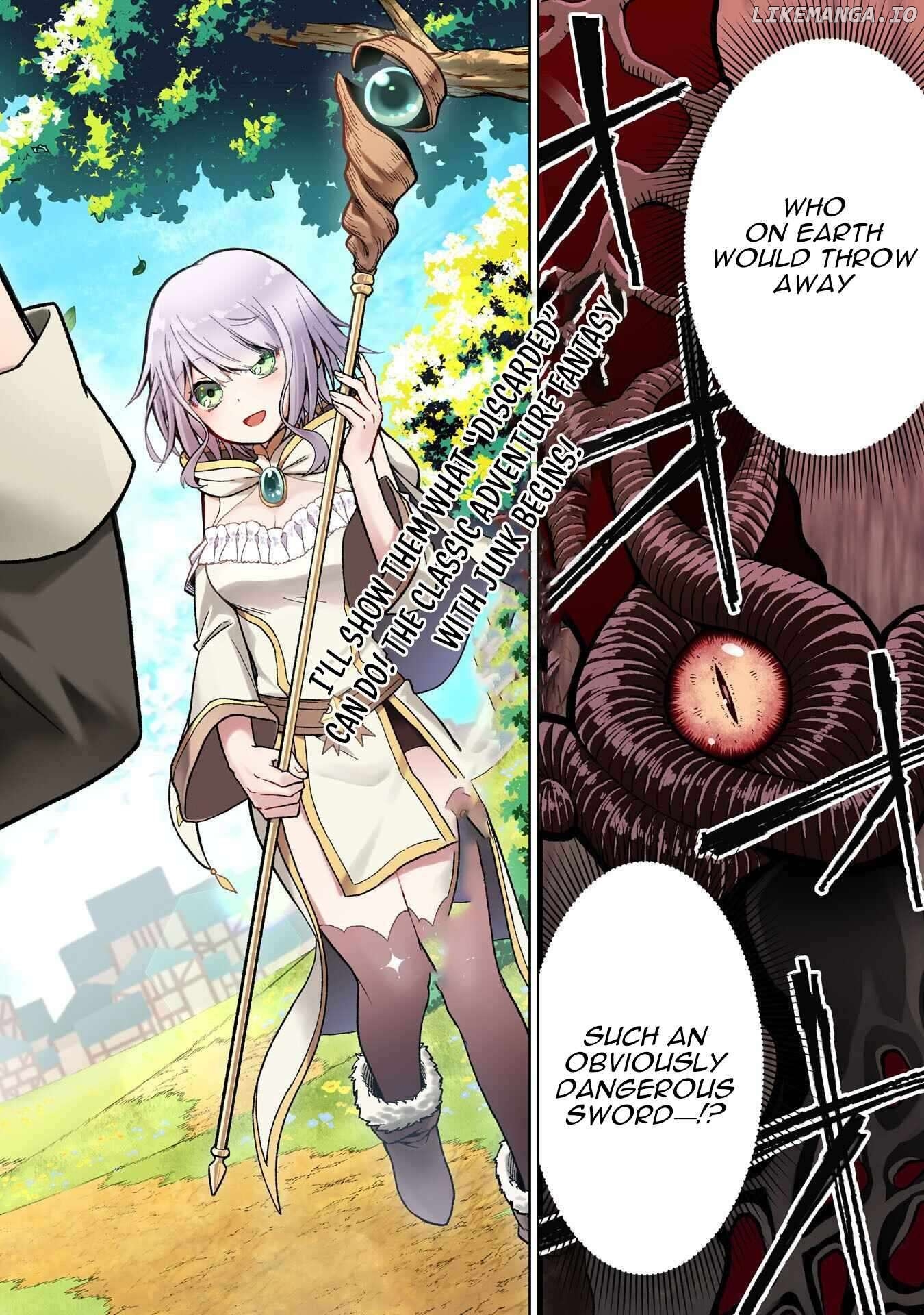 Read The Overpowered Cursed Magic Sword I Got From My Junk Collection Skill Is Too Strong I Was Thrown Away as Useless, but I'll Rise up With the World's Discarded Items Manga Online