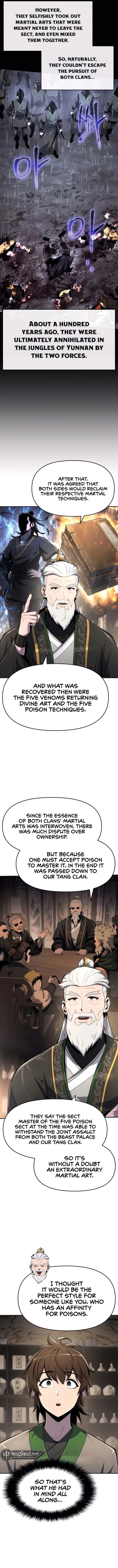 Read The Poison Master of Sacheondang Clan Manga Online