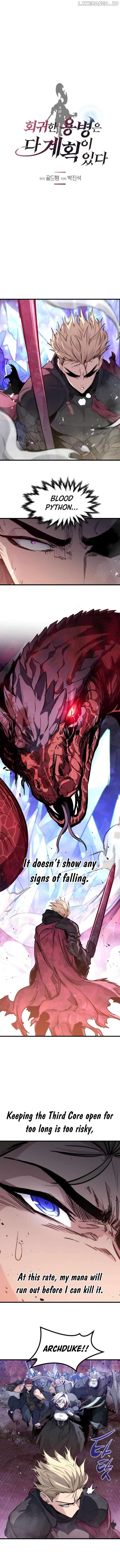 Read The Regressed Mercenary's Machinations Manga Online