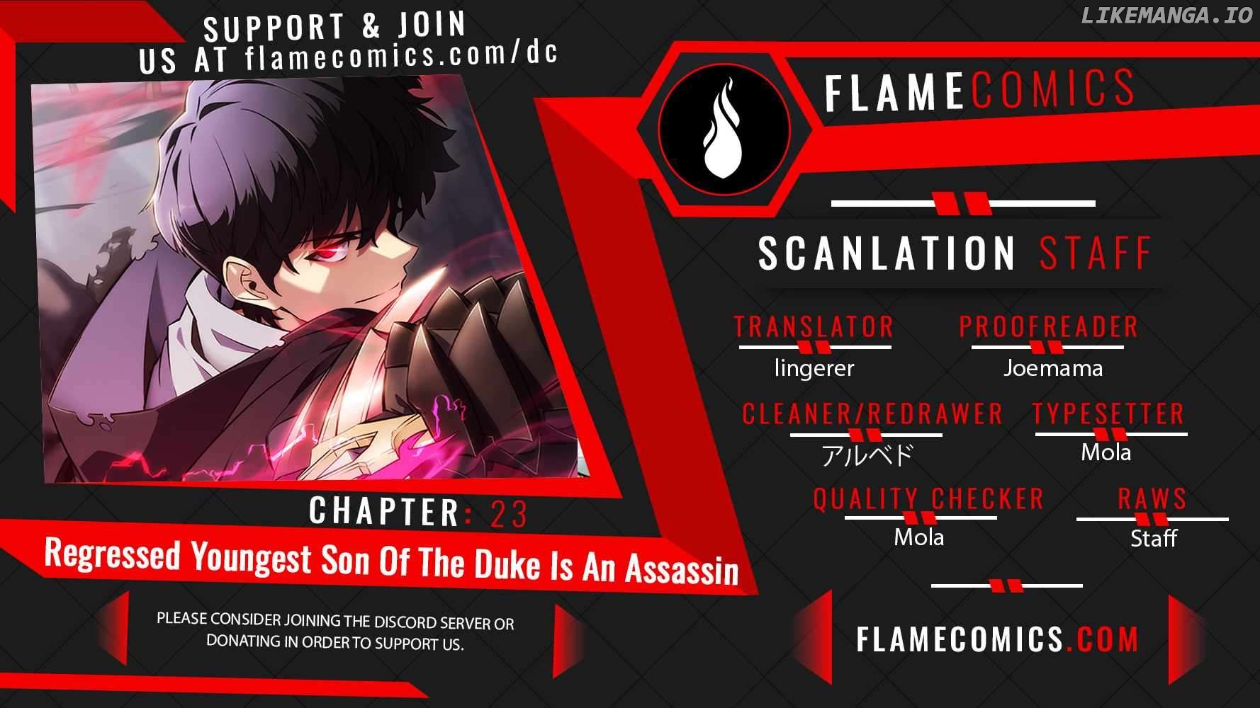 Read The Regressed Son of a Duke is an Assassin Manga Online