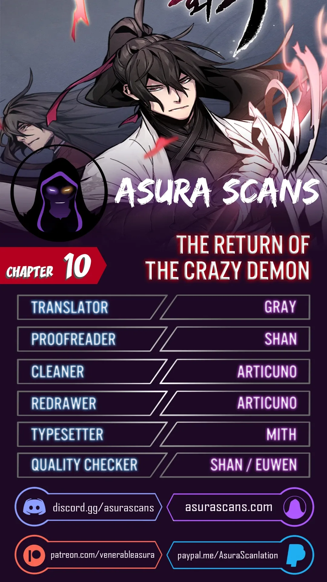 Read The Return of the Crazy Demon  Manga Online