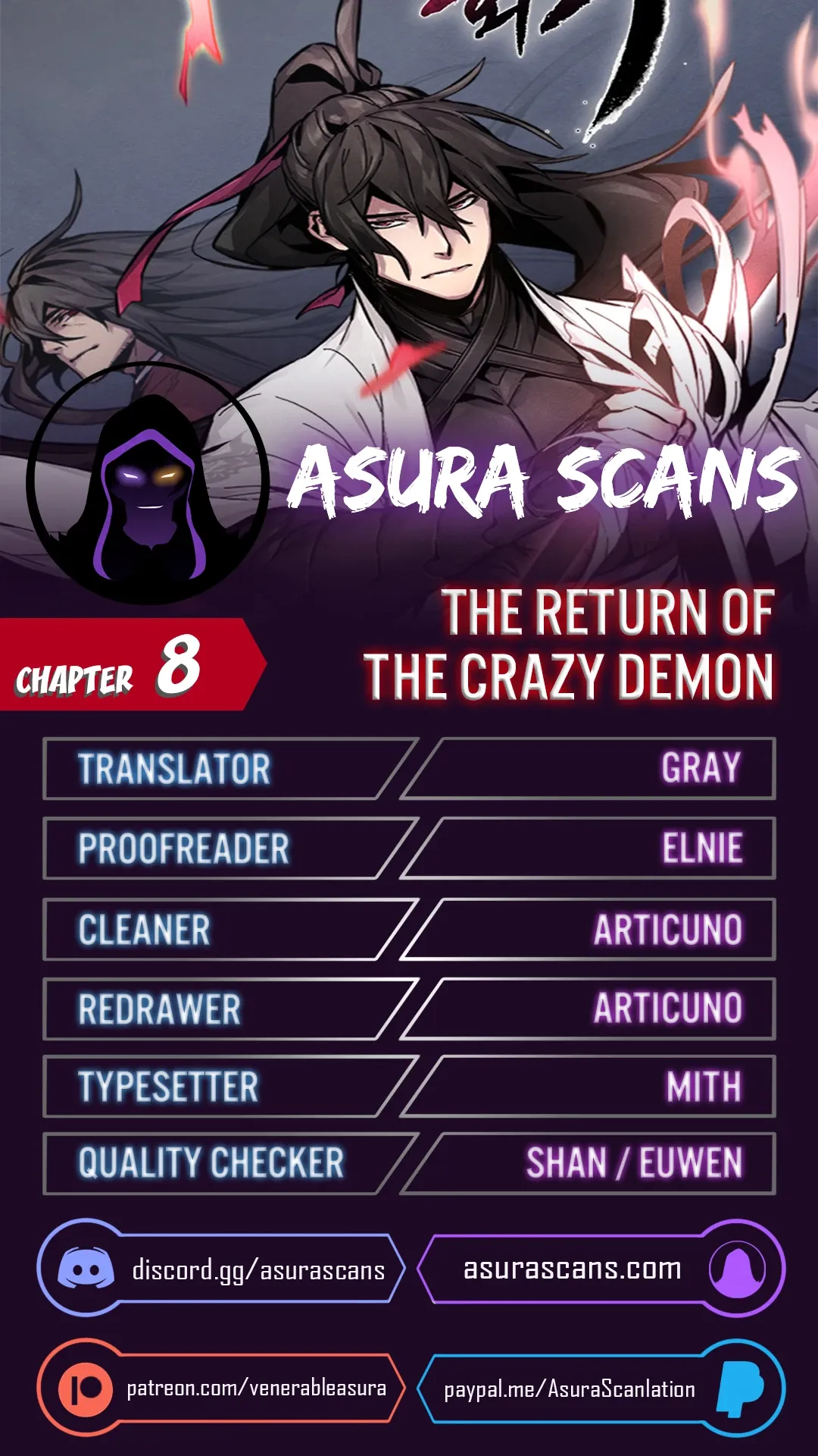 Read The Return of the Crazy Demon  Manga Online