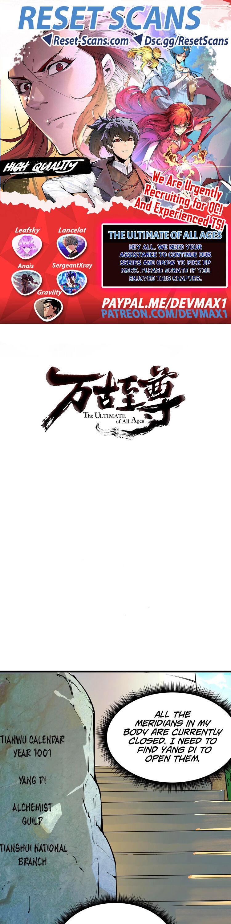 Read The Ultimate of All Ages Manga Online