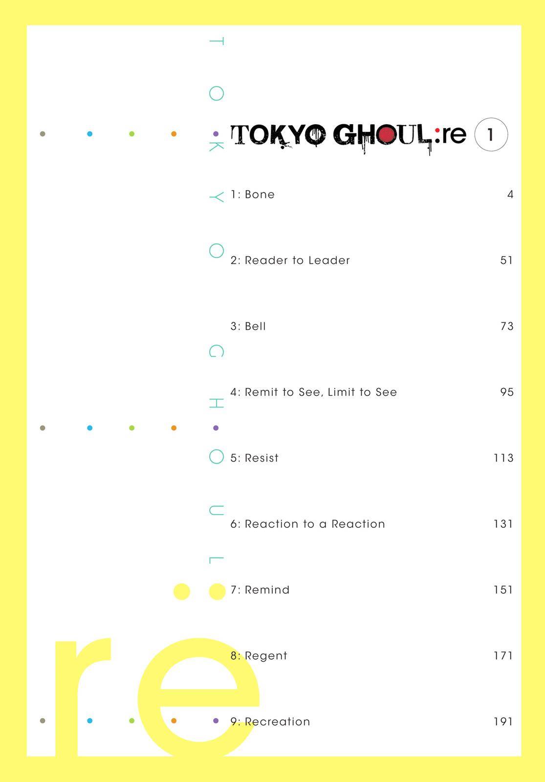 Read Tokyo Ghoul re Manga Online