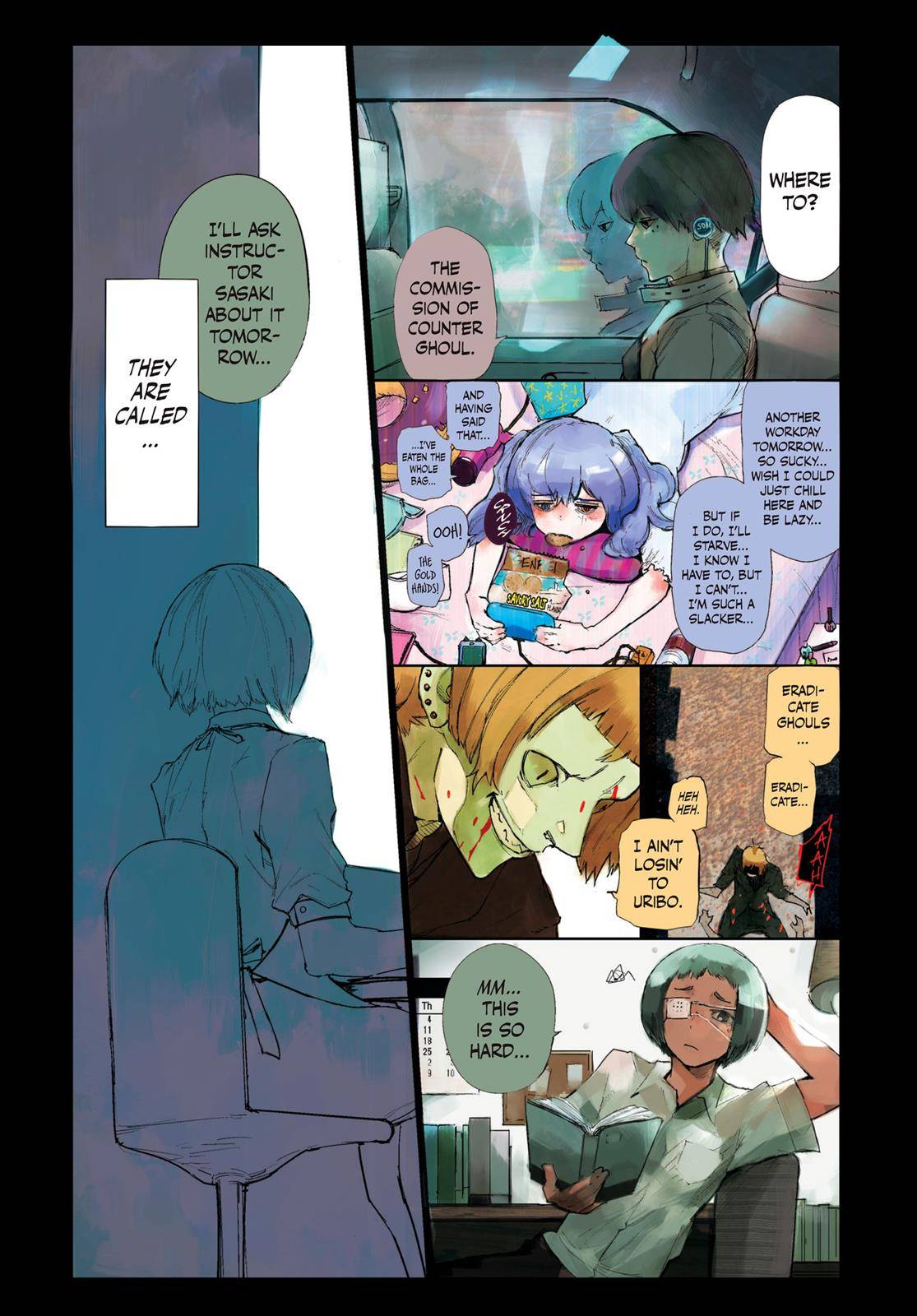 Read Tokyo Ghoul re Manga Online