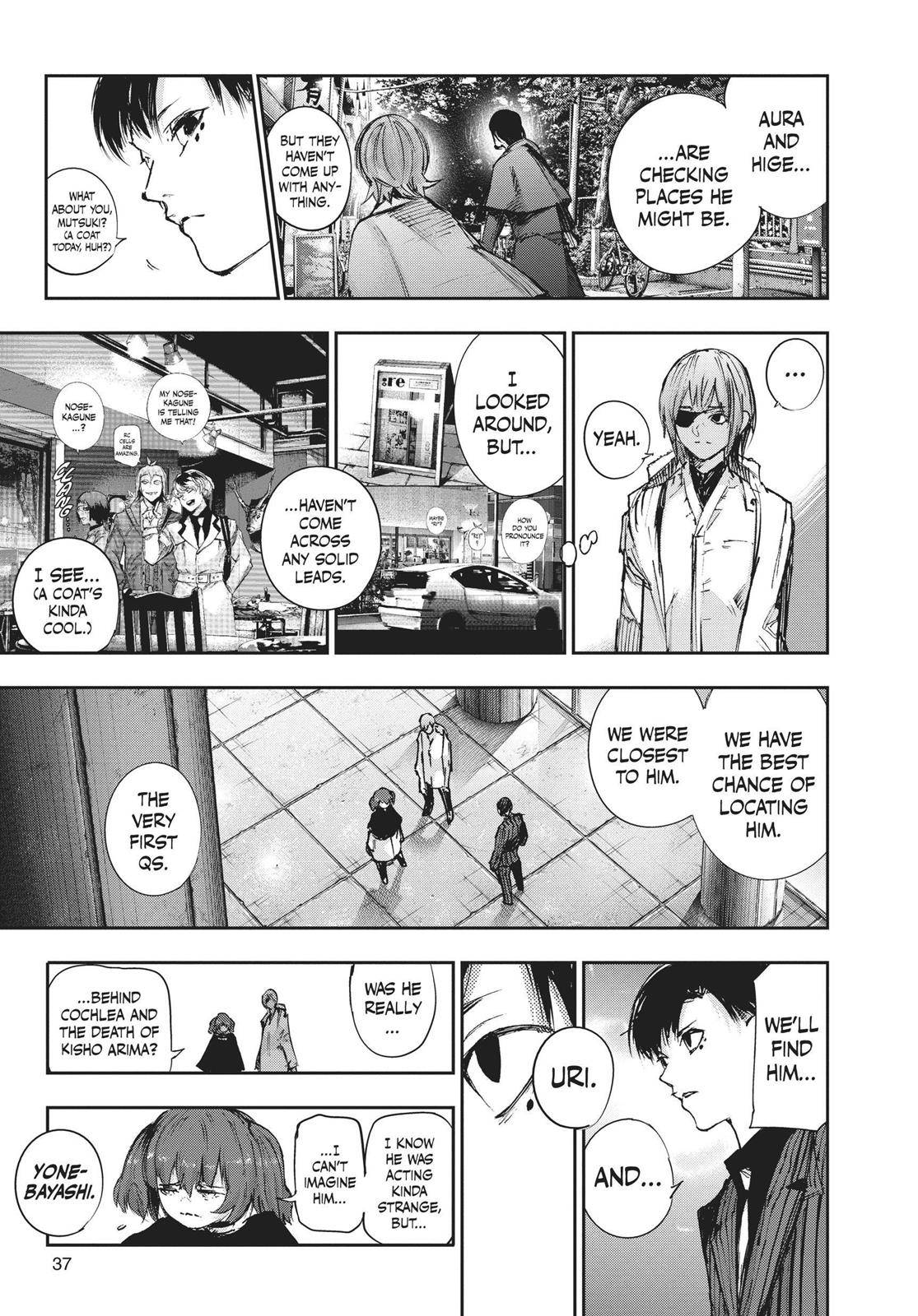 Read Tokyo Ghoul re Manga Online