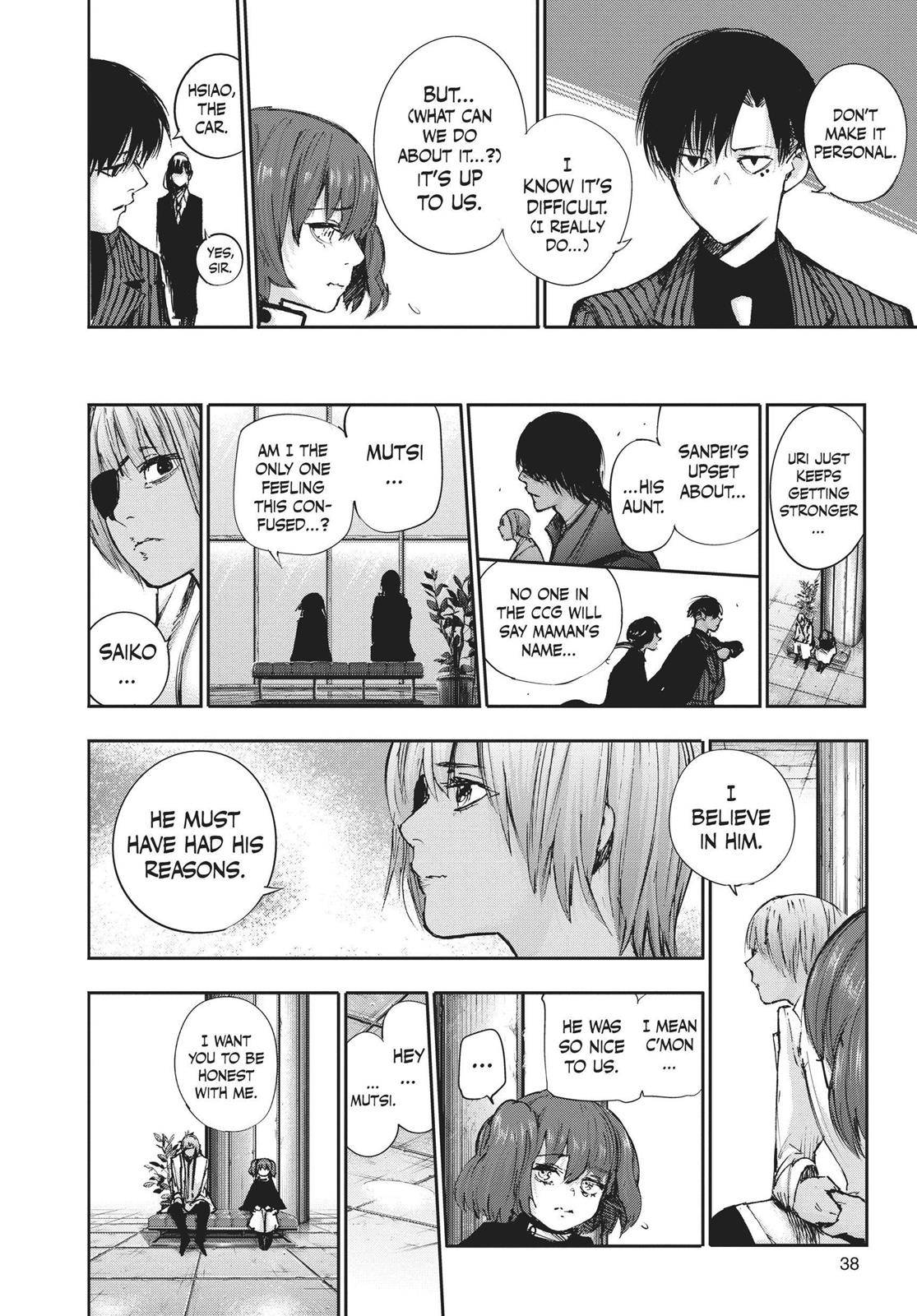 Read Tokyo Ghoul re Manga Online