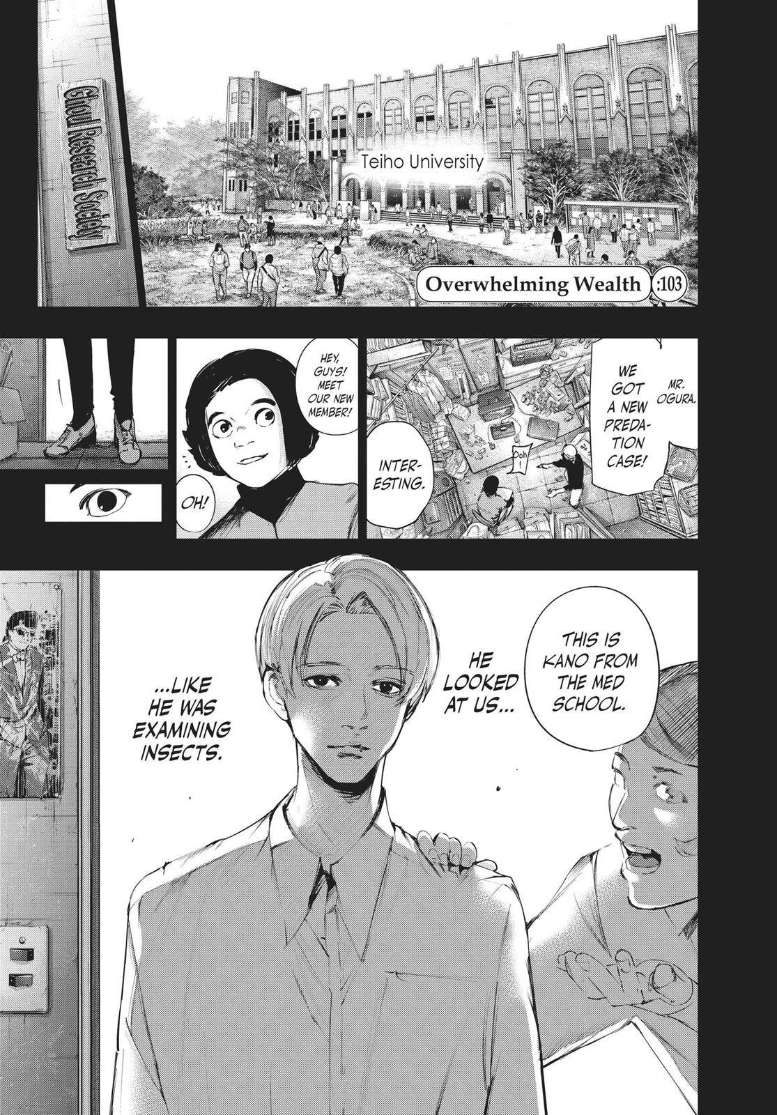Read Tokyo Ghoul re Manga Online
