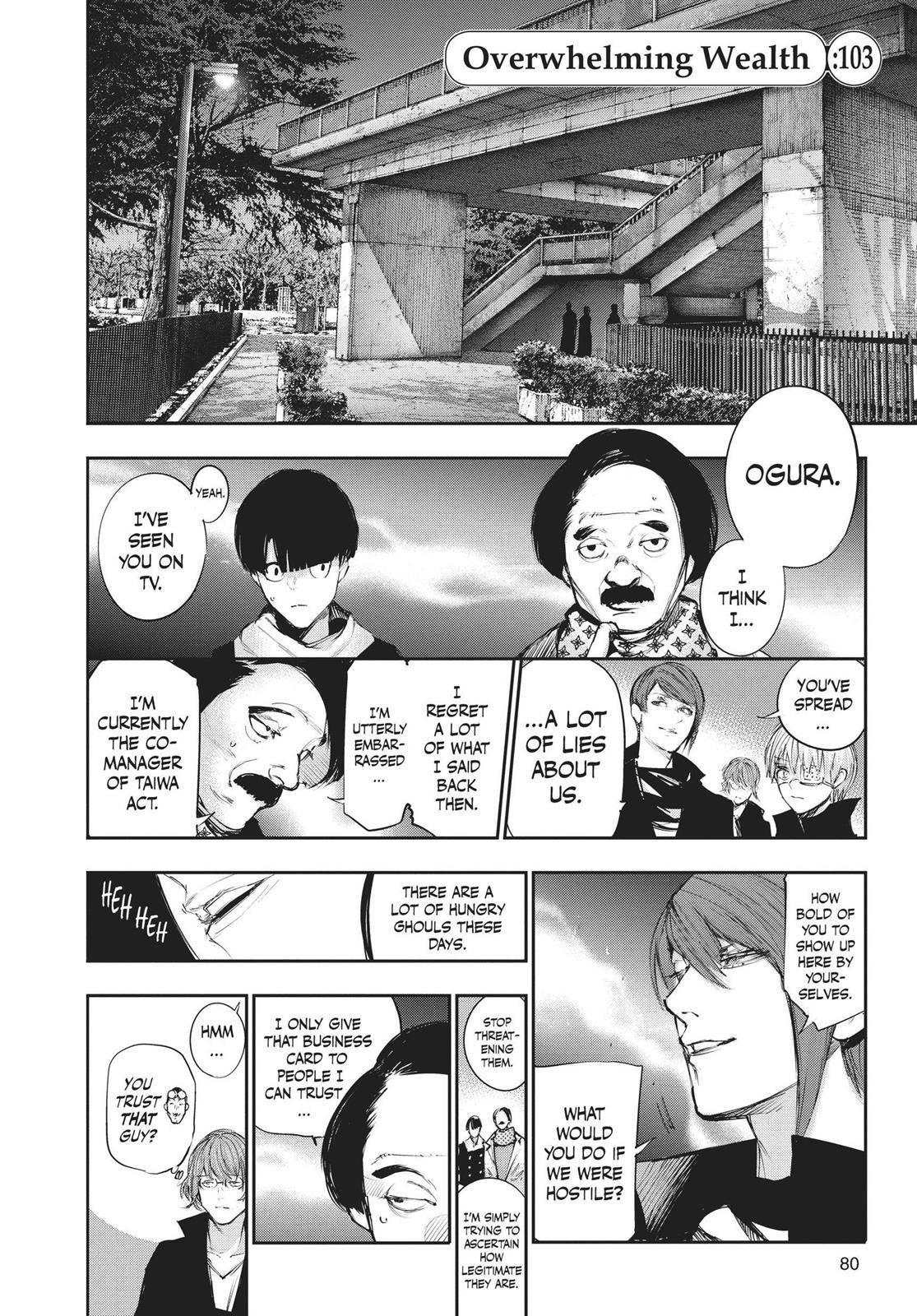 Read Tokyo Ghoul re Manga Online