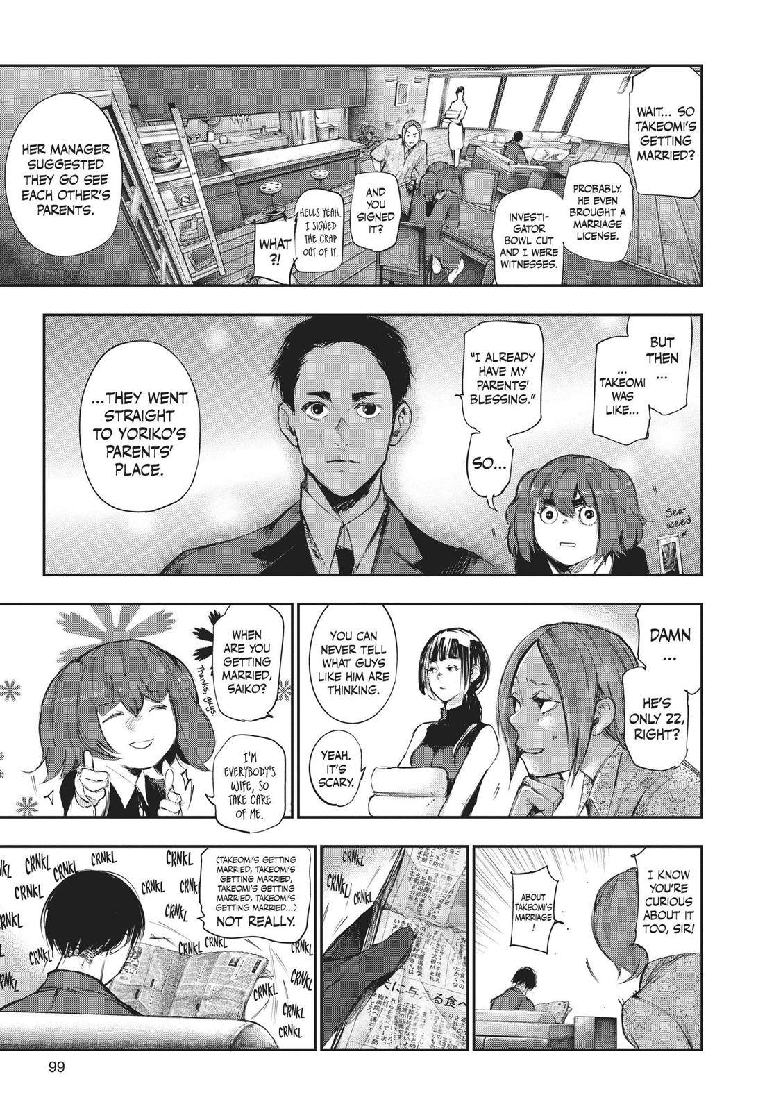 Read Tokyo Ghoul re Manga Online