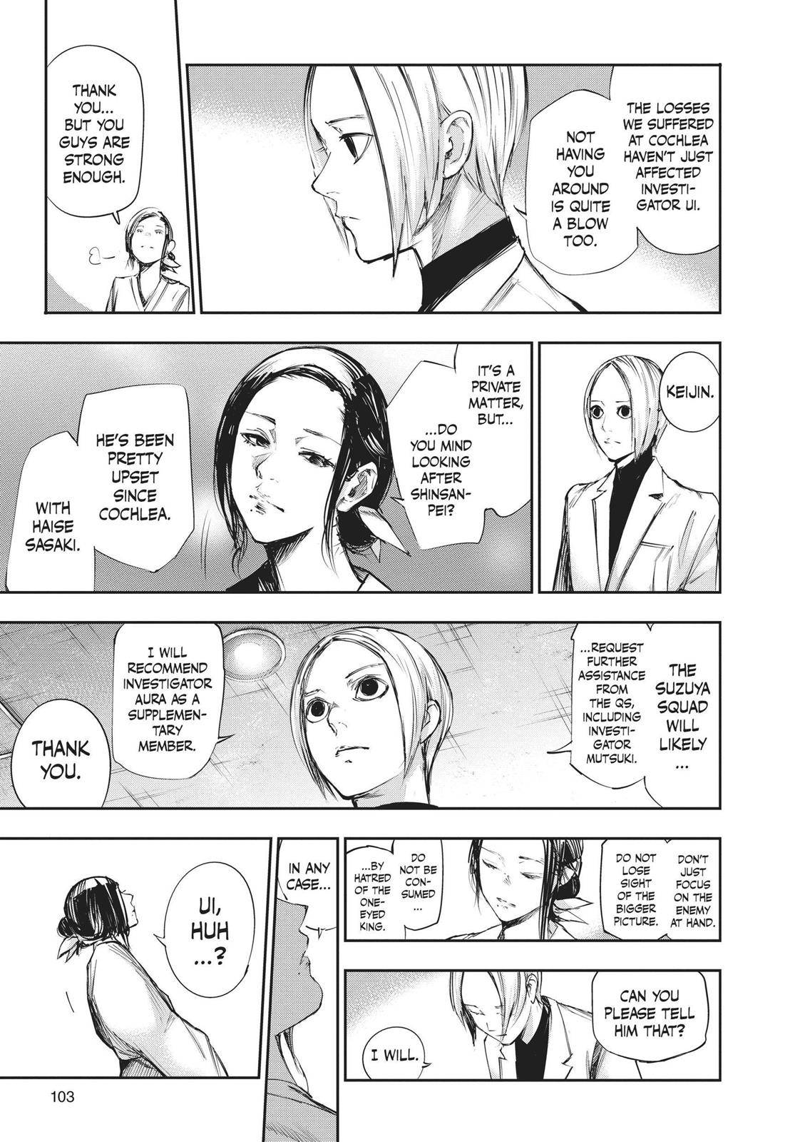 Read Tokyo Ghoul re Manga Online