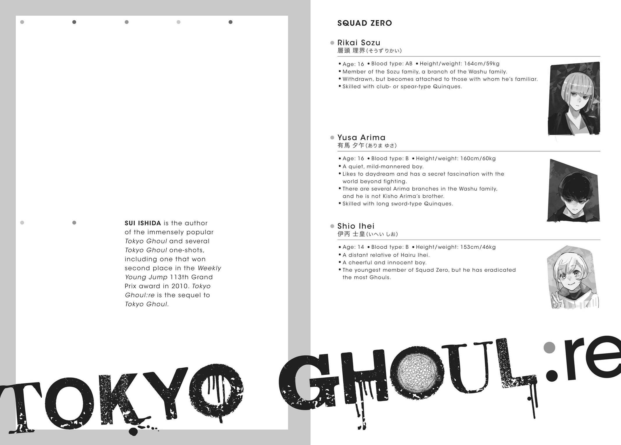 Read Tokyo Ghoul re Manga Online