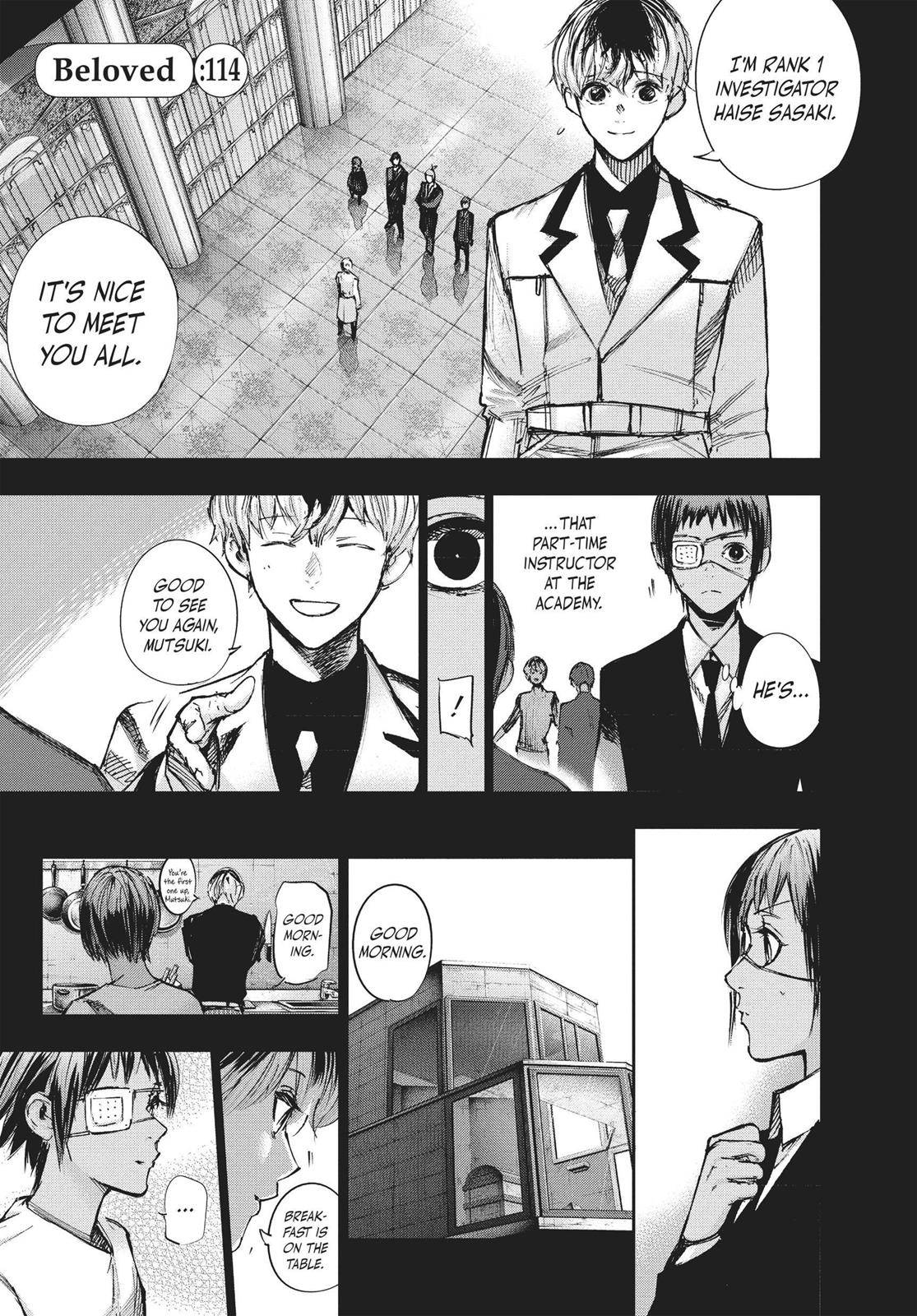 Read Tokyo Ghoul re Manga Online