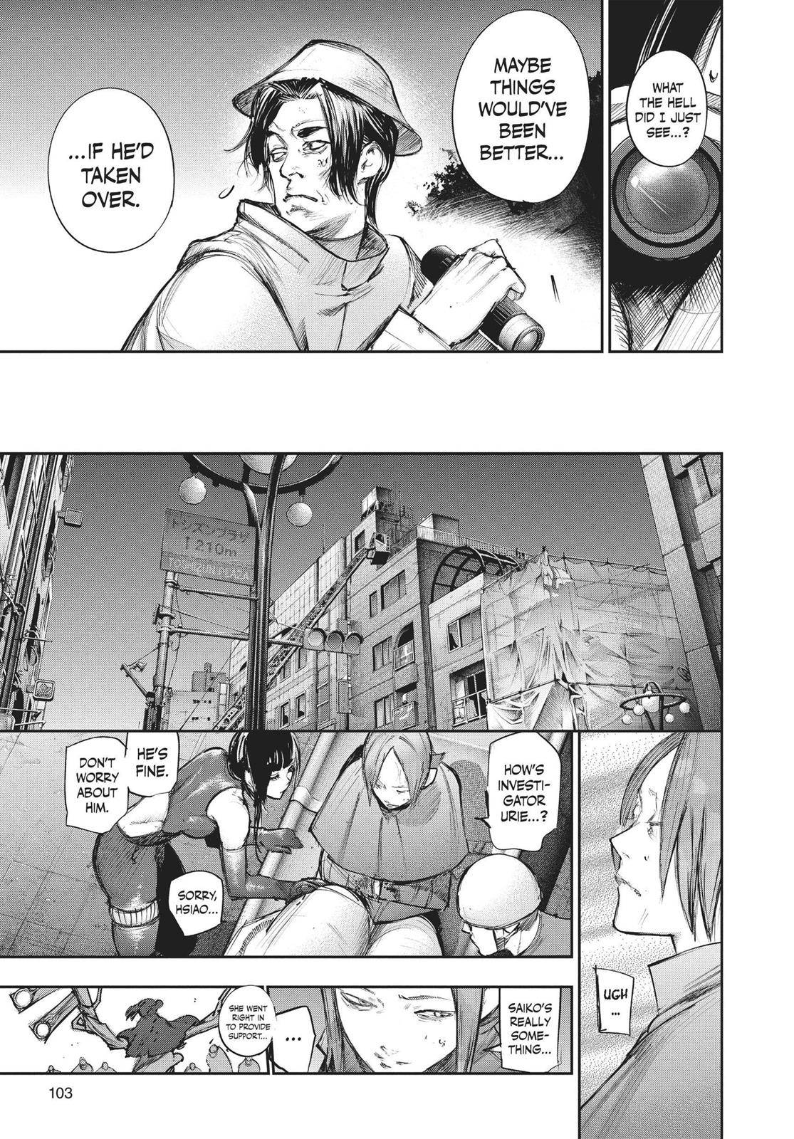 Read Tokyo Ghoul re Manga Online