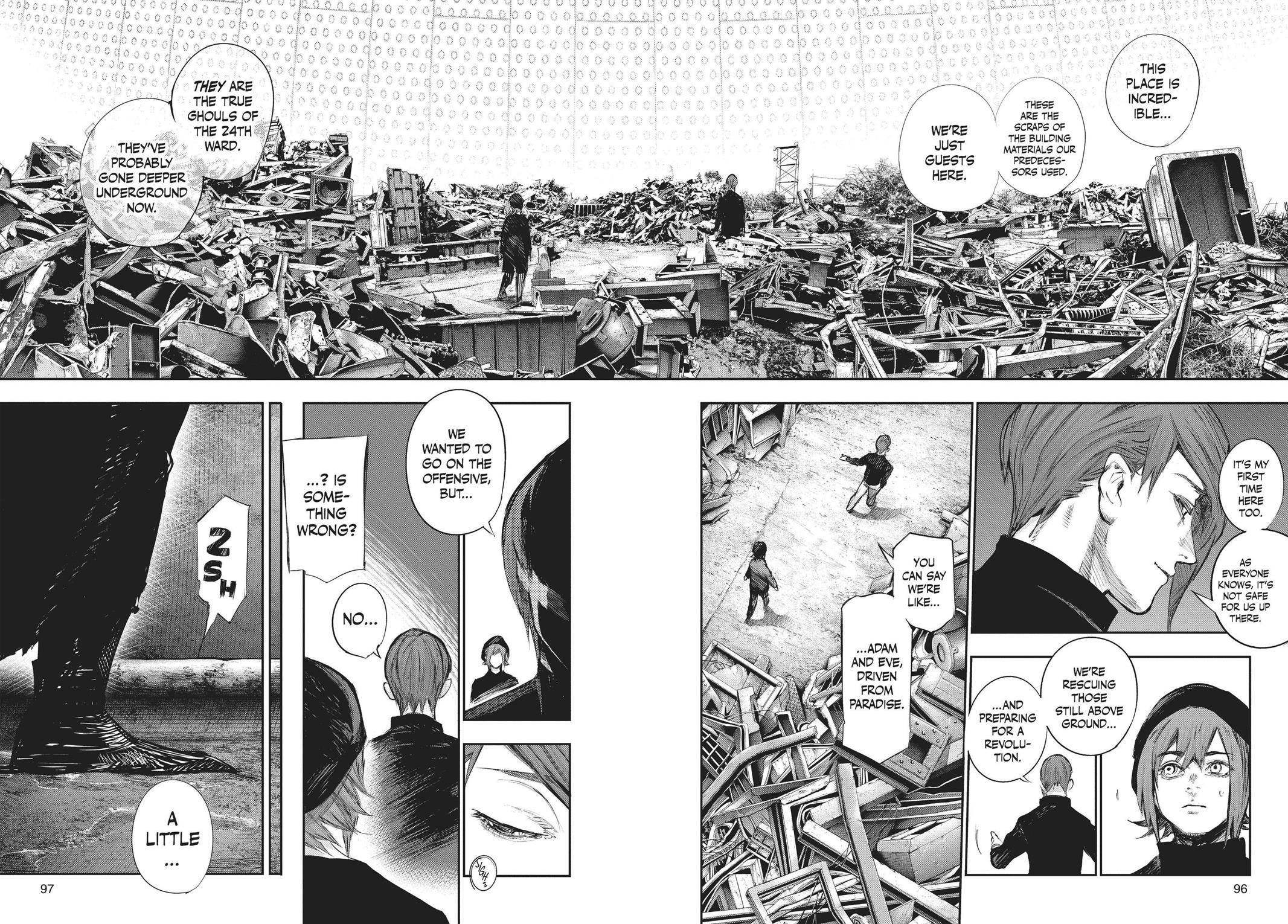 Read Tokyo Ghoul re Manga Online