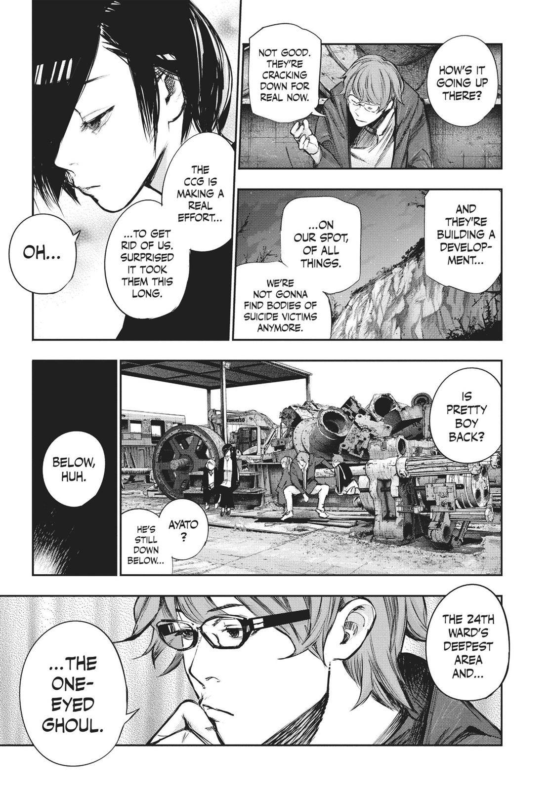 Read Tokyo Ghoul re Manga Online
