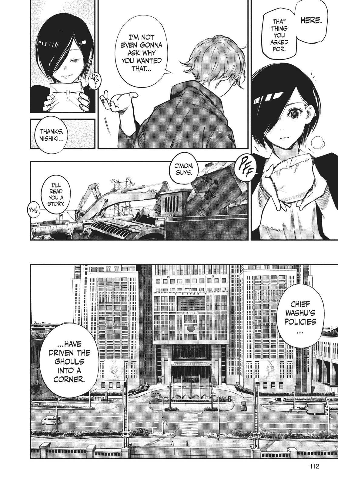Read Tokyo Ghoul re Manga Online