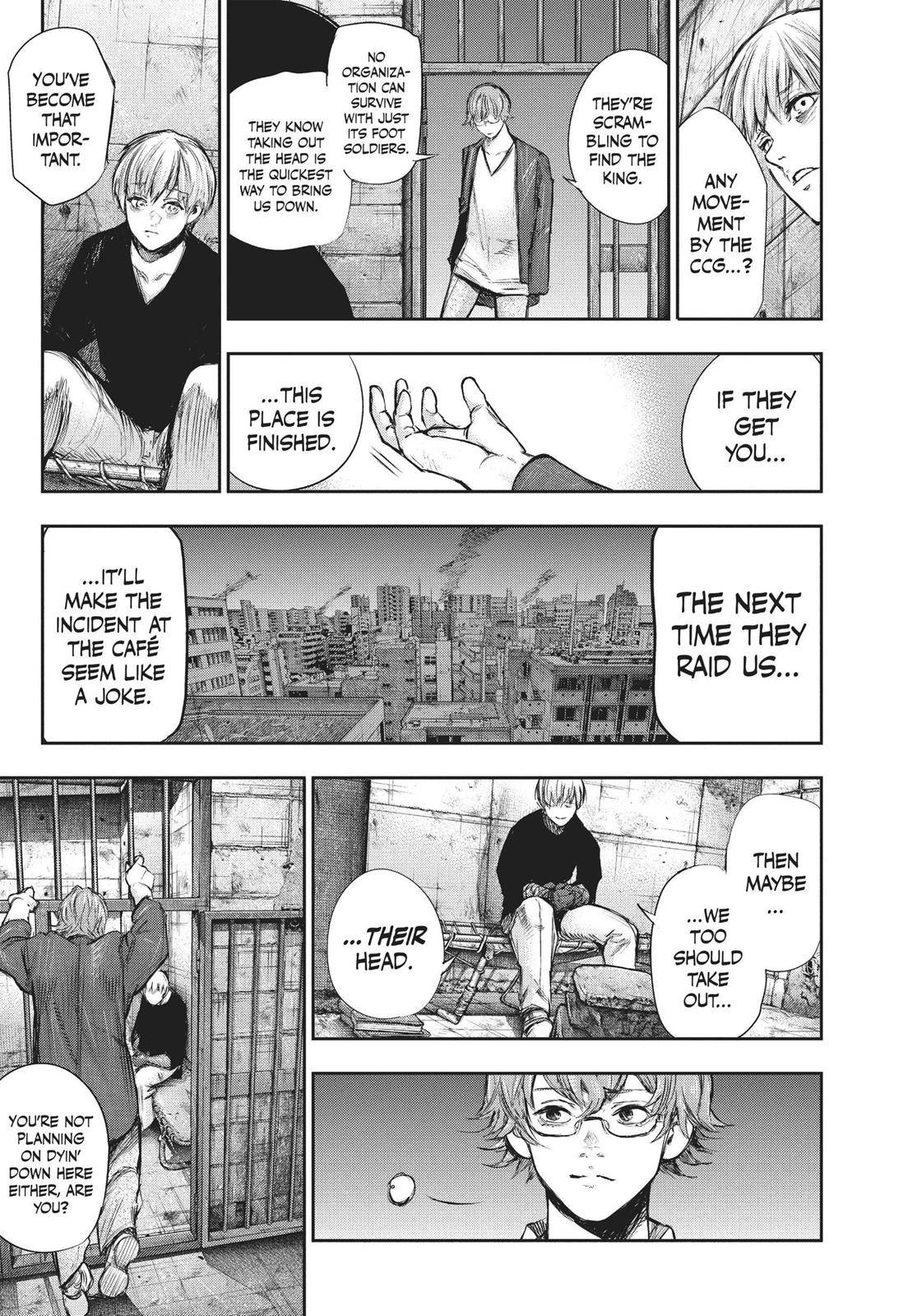 Read Tokyo Ghoul re Manga Online