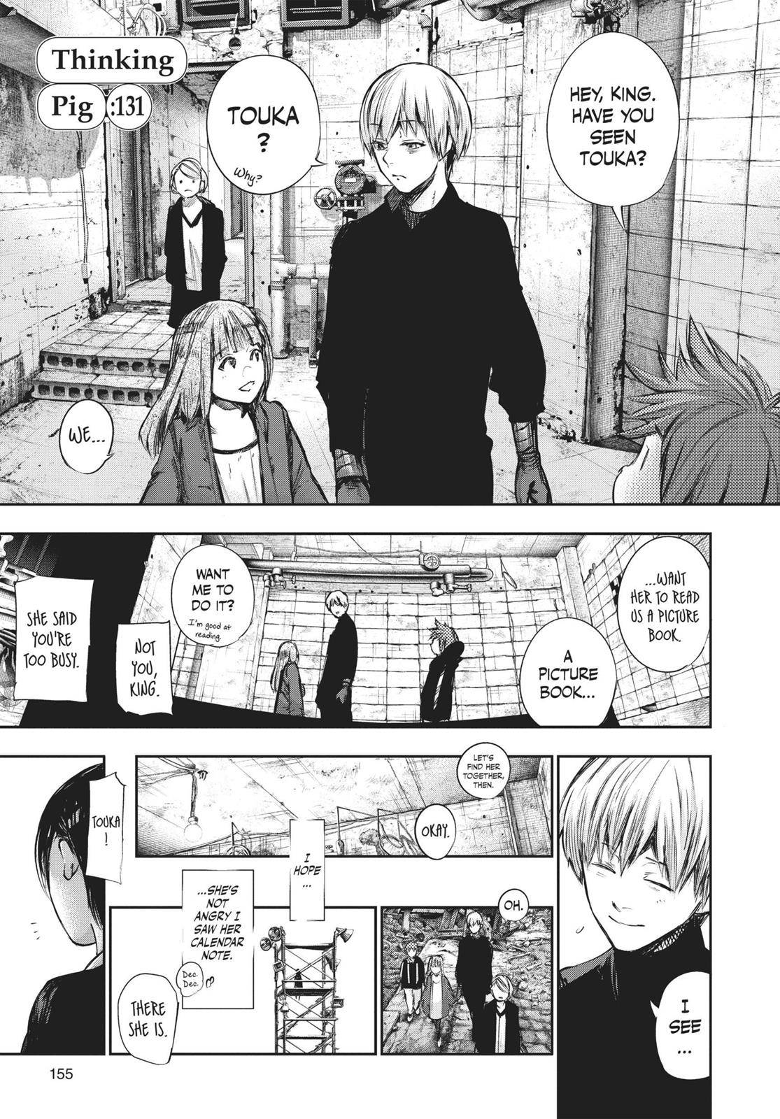 Read Tokyo Ghoul re Manga Online