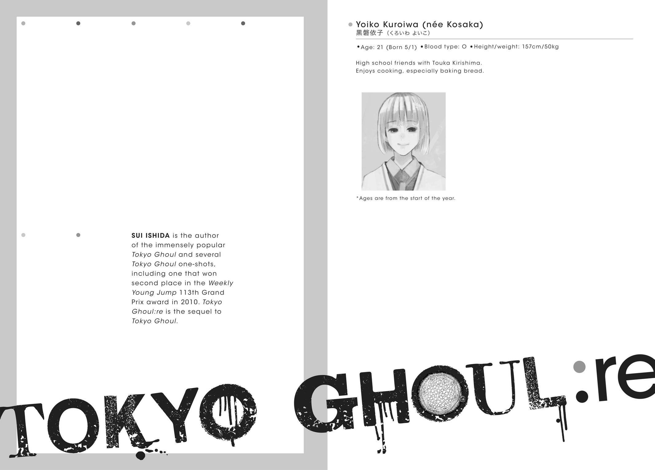 Read Tokyo Ghoul re Manga Online