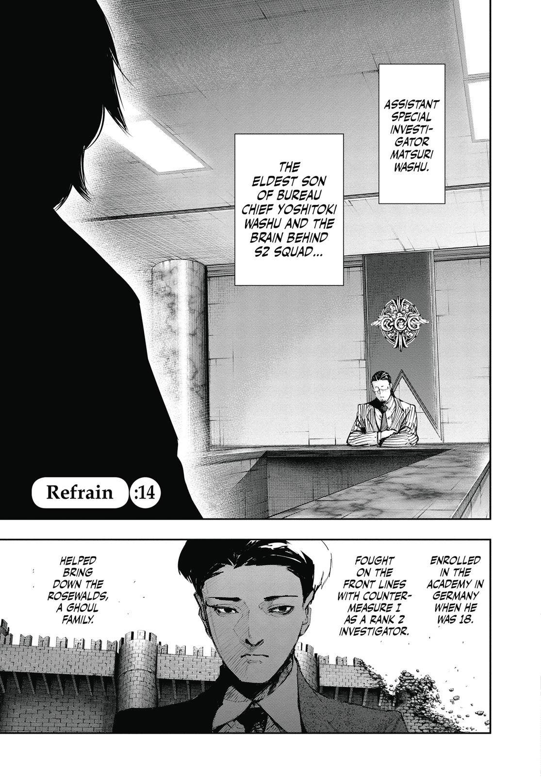 Read Tokyo Ghoul re Manga Online