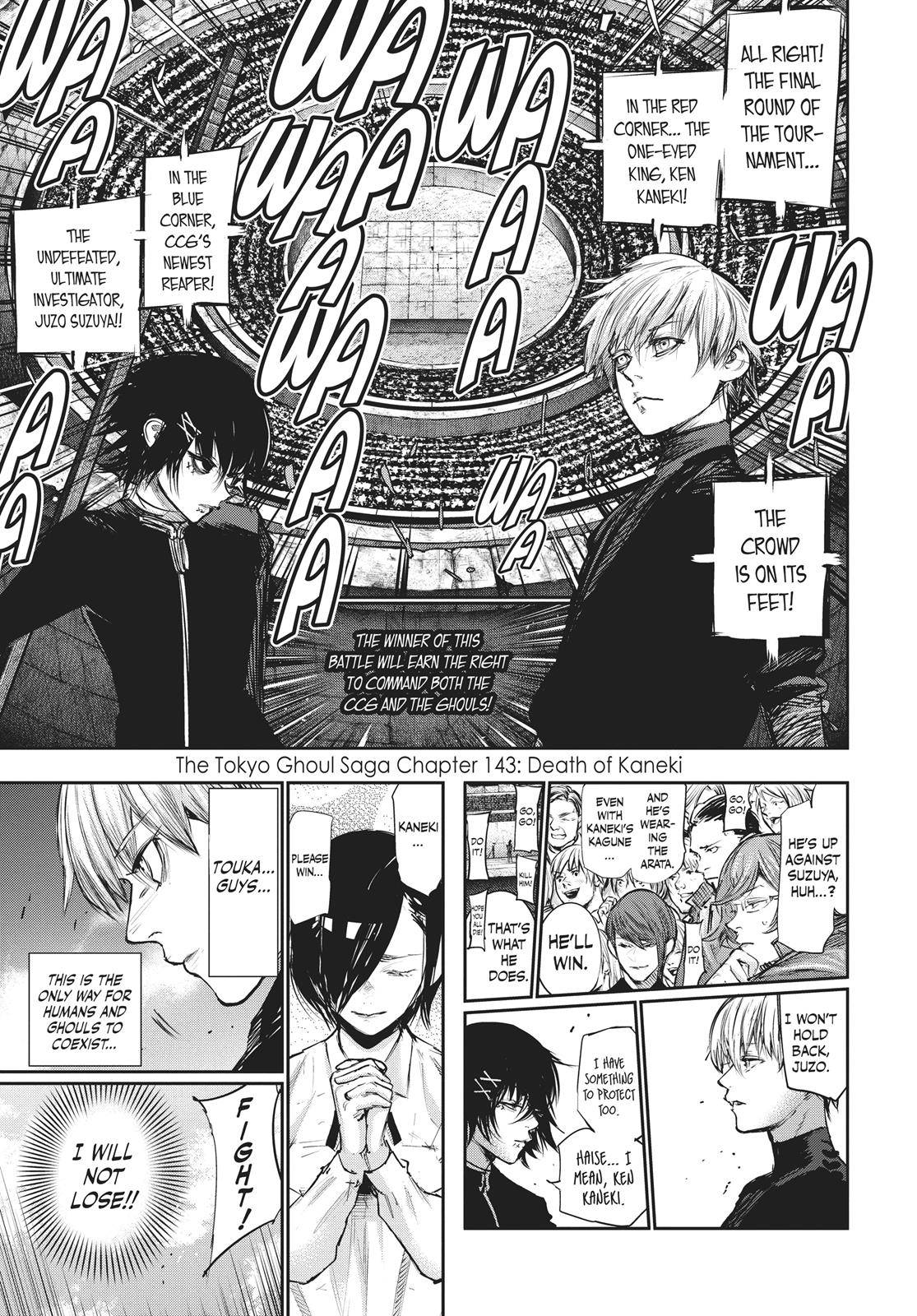 Read Tokyo Ghoul re Manga Online